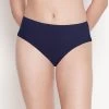 Susie Navy Blue Medium Coverage Solid Bikini Panty -Shyaway 0004 lp001 navyblue 01