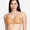 Shyle Skin Non Padded Seamed Casual Bra -Shyaway 0009 efm002 skin front