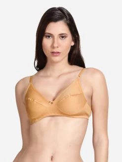 Shyle Skin Non Padded Seamed Casual Bra