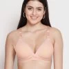 Shyle Pale Peach Wirefree Nursing Bra -Shyaway 1575 palepeach 01