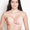 Shyle Light Peach Toy Print Nursing Bra