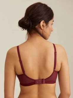 Nykaa Zinfandel Maroon Wirefree Triangle Breathe T Shirt Bra 13 Nykaa Zinfandel Maroon Wirefree Triangle Breathe T Shirt Bra -Shyaway 1 42