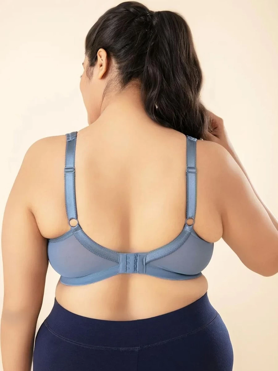 Nykaa Chinablue Grey Non-Padded Minimiser Lift Me Up Bra 8 Nykaa Chinablue Grey Non-Padded Minimiser Lift Me Up Bra - Image 6
