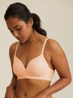 Nykaa Cameo Rose Cotton Seamless Wirefree T Shirt Bra -Shyaway 2 35
