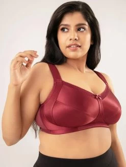 Nykaa Zindfandel Red Non-Padded Minimiser Lift Me Up Bra 9 Nykaa Zindfandel Red Non-Padded Minimiser Lift Me Up Bra -Shyaway 2 5 1