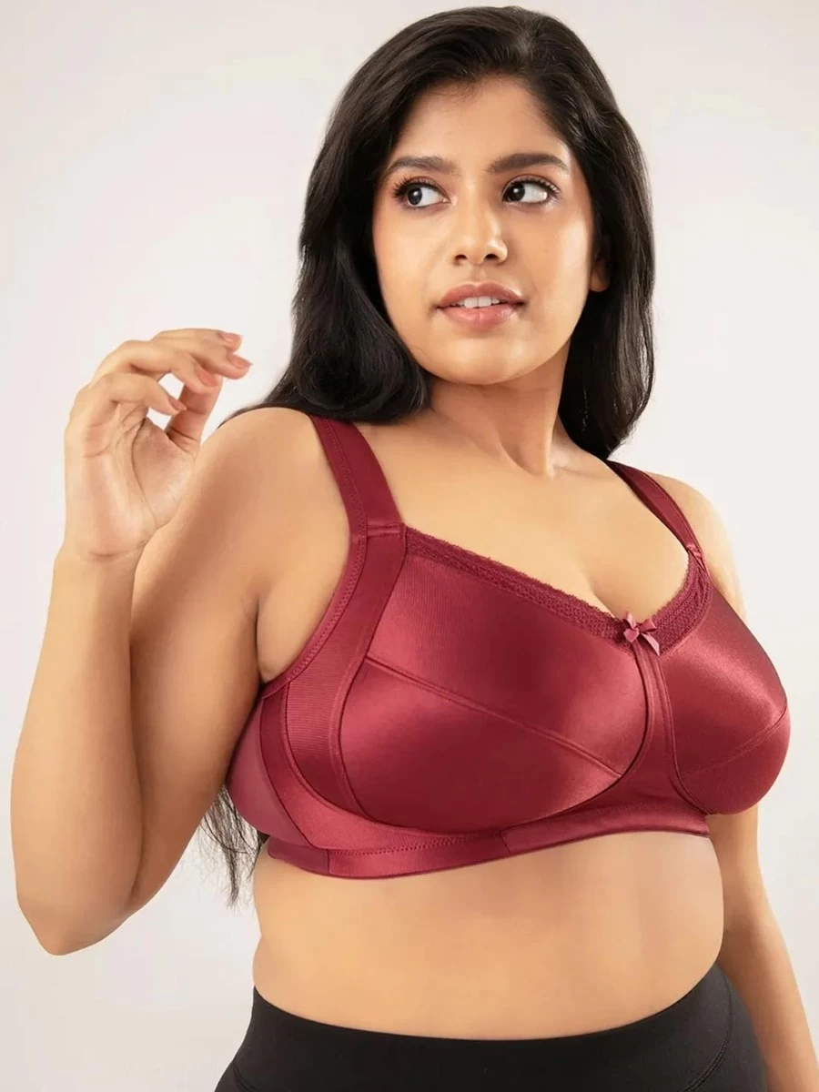 Nykaa Zindfandel Red Non-Padded Minimiser Lift Me Up Bra 5 Nykaa Zindfandel Red Non-Padded Minimiser Lift Me Up Bra - Image 3