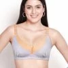 Shyle Grey Coral Ruched Cup Nursing Bra 1 Shyle Grey Coral Ruched Cup Nursing Bra -Shyaway 392 greycoral