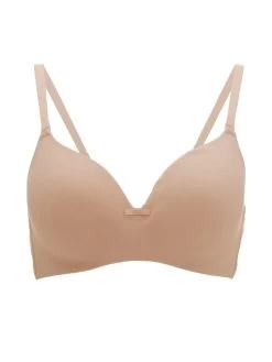 Nykaa Cameo Rose Cotton Seamless Wirefree T Shirt Bra -Shyaway 3 36