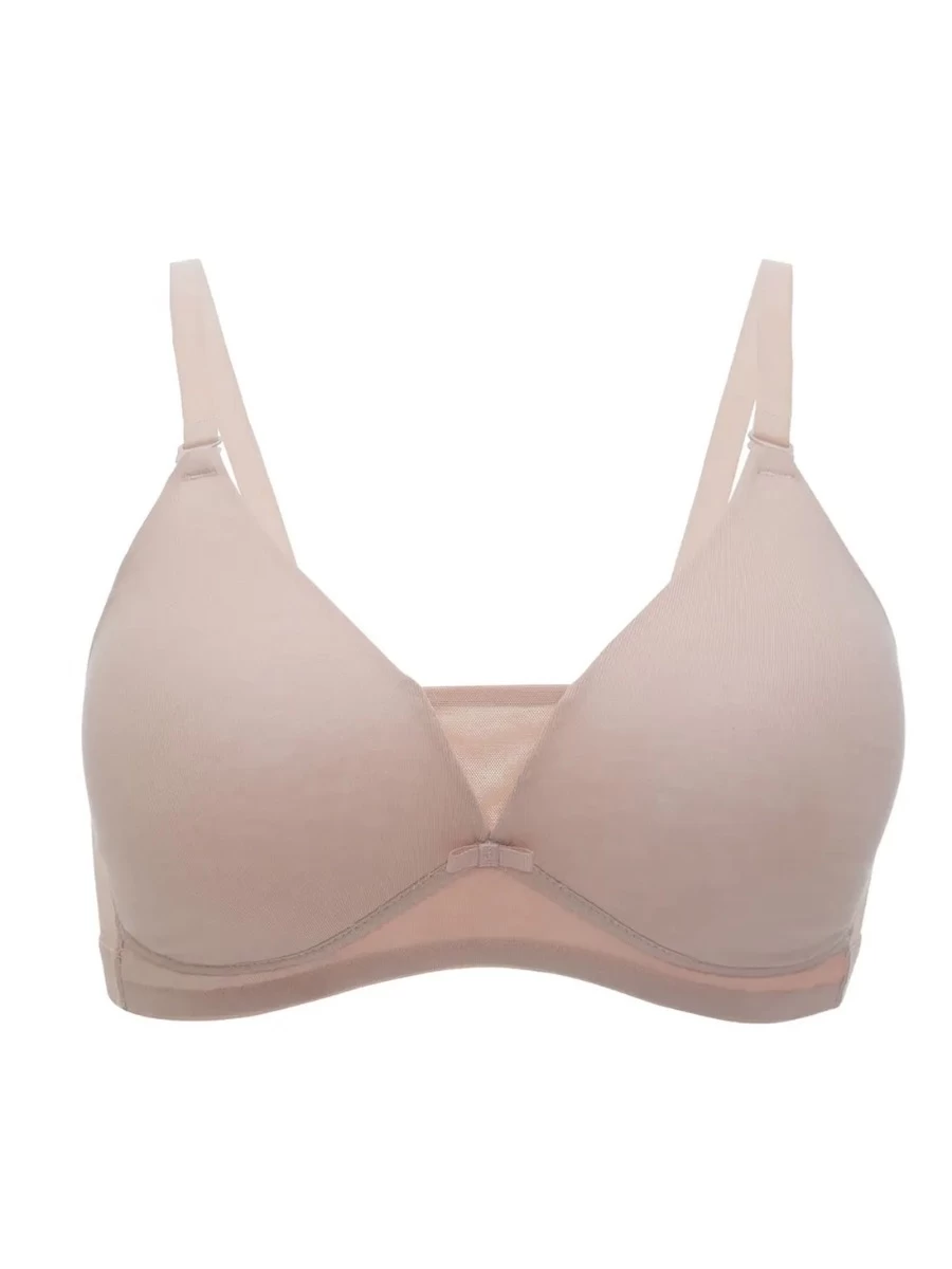Nykaa Cameo Rose Wirefree Triangle Breathe T Shirt Bra 5 Nykaa Cameo Rose Wirefree Triangle Breathe T Shirt Bra - Image 3
