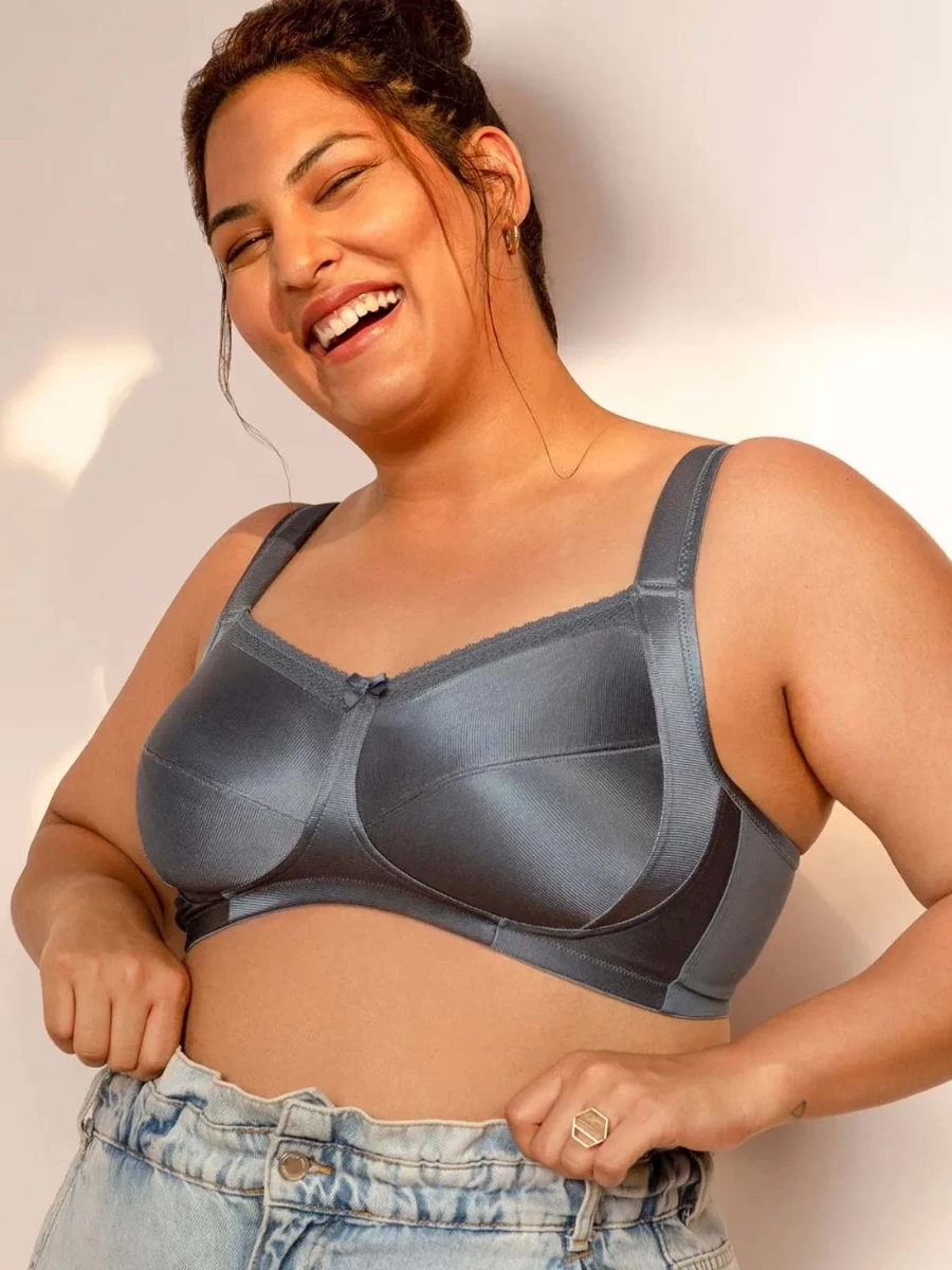 Nykaa Chinablue Grey Non-Padded Minimiser Lift Me Up Bra 6 Nykaa Chinablue Grey Non-Padded Minimiser Lift Me Up Bra - Image 4