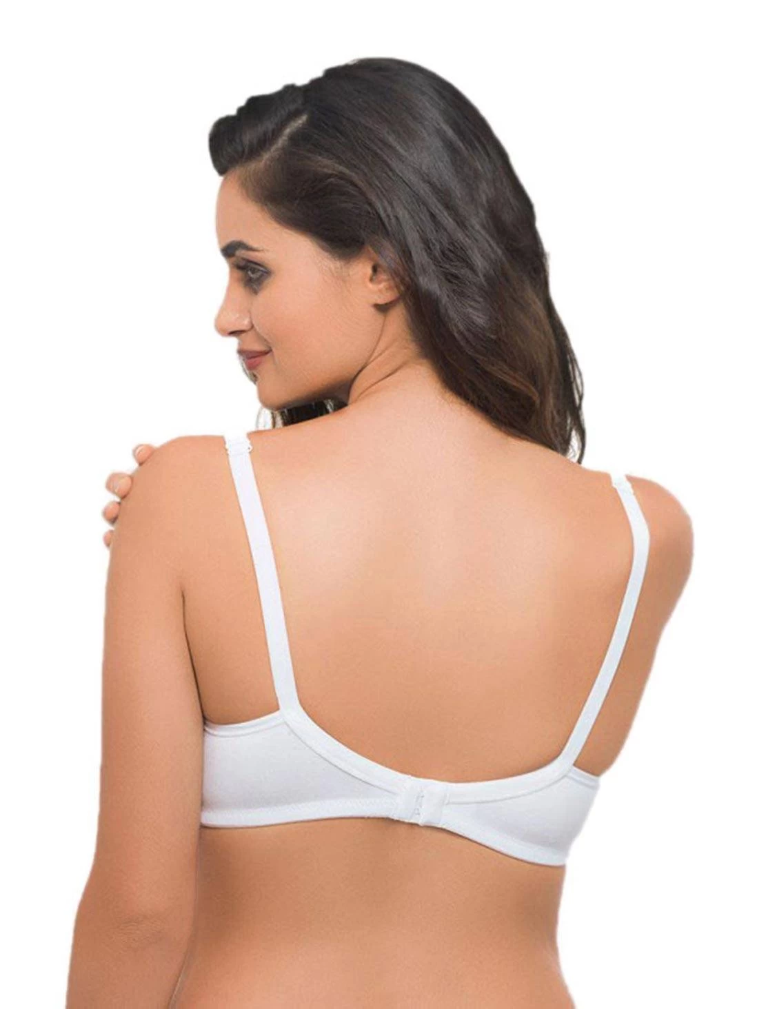 Laavian White Materna Seamless Cotton Nursing Bra 4 Laavian White Materna Seamless Cotton Nursing Bra - Image 2