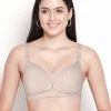 Shyle Mahogany Rose Cotton Front Open Nursing Bra -Shyaway 8009 mahoganyrose 01