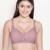 Shyle Orchid Haze Cotton Front Open Nursing Bra -Shyaway 8009 orchidhaze 01