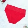Shyle Red Lace Front Plus Size Hipster Panty