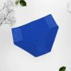 Shyle Dazzling Blue Full Coverage Solid Lace Hipster Panty