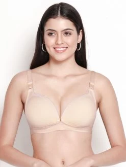 Shyle Ivory Comfy Cotton Nursing Bra