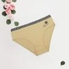 Shyle Wheat Skin Full Coverage Polka Printed Bikini Panty -Shyaway 89088 wheatskin