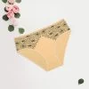 Shyle Wheat Skin Full Coverage Printed Bikini Panty -Shyaway 89165 wheatskin