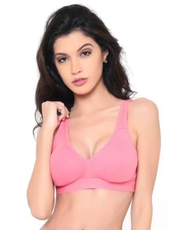 Laavian Camilian Rose Broad Strap Full Cup Everyday Bra