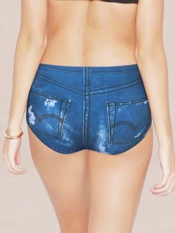 Shyle Blue Denim Printed Panty 5 Shyle Blue Denim Printed Panty -Shyaway accr27 blue back 29.10.2020