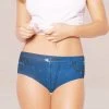 Shyle Blue Denim Printed Panty 1 Shyle Blue Denim Printed Panty -Shyaway accr27 blue front 29.10.2020