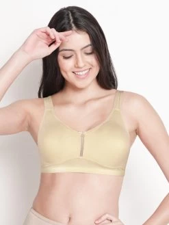 Susie Double Cream Skin Wirefree Moulded Full Coverage Bra