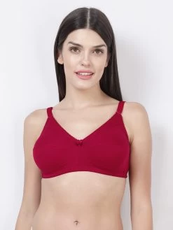 Susie BeetRed Wirefree Full Coverage No Sag M Frame Bra