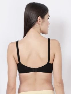 Susie Black Beauty Wirefree Full Coverage No Sag M Frame Bra 9 Susie Black Beauty Wirefree Full Coverage No Sag M Frame Bra -Shyaway ai1003 blackbeauty back