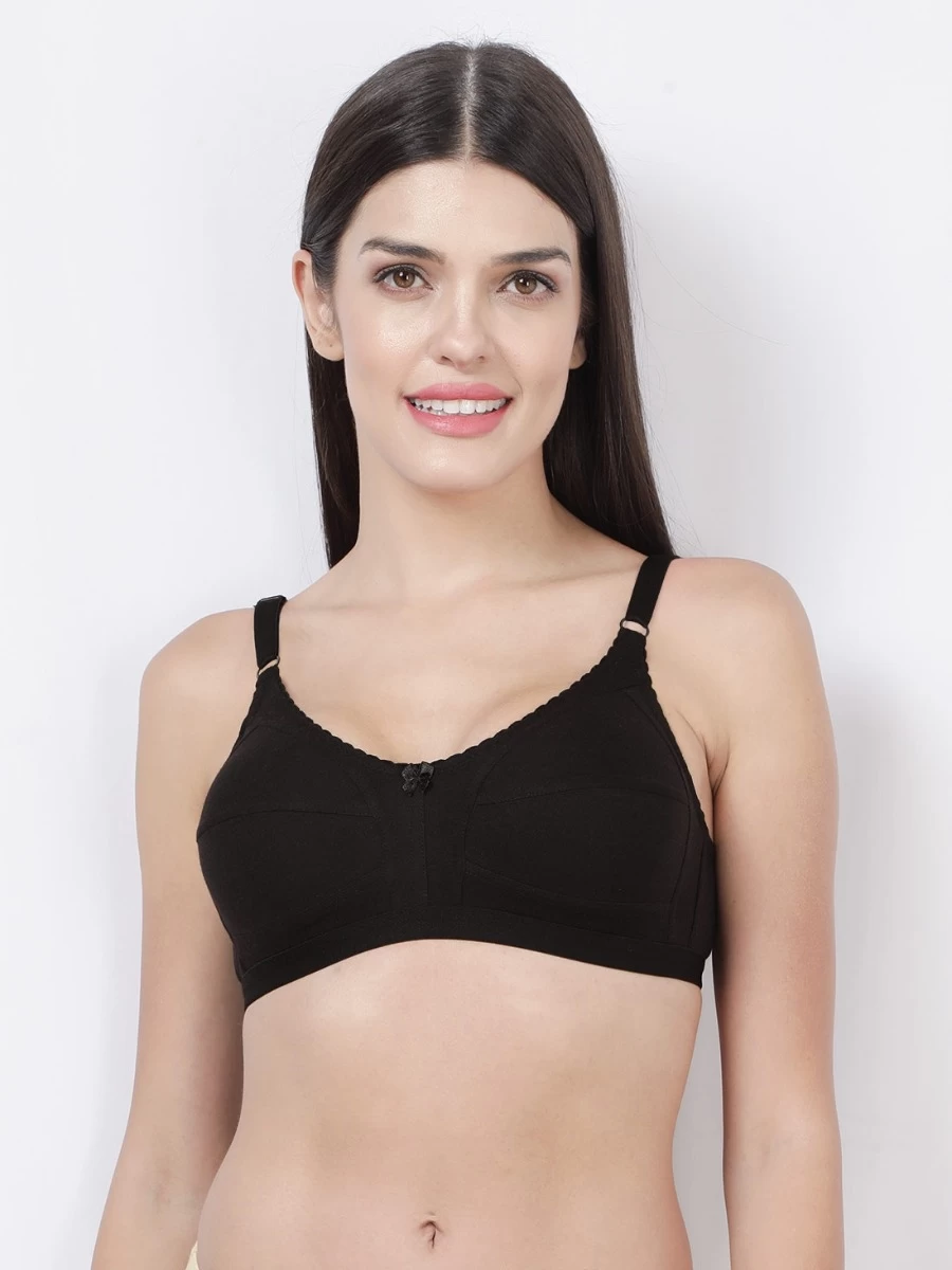 Susie Black Beauty Wirefree Full Coverage No Sag M Frame Bra 3 Susie Black Beauty Wirefree Full Coverage No Sag M Frame Bra