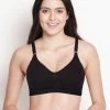 Shyle Black Beauty M Frame Non Padded Wirefree Bra