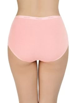 Amante Multicolor Pack Of 3 Solid Full Breif -Shyaway back2 1