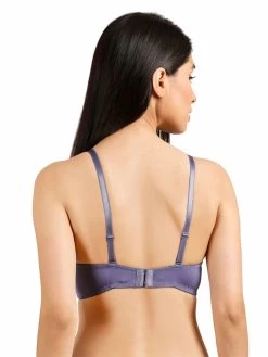 Susie Smokey Plum Front Lace Padded Wired Bra 9 Susie Smokey Plum Front Lace Padded Wired Bra -Shyaway back 44