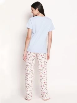 Shyaway Windsurfer Blue Candy Printed Pyjama Set 7 Shyaway Windsurfer Blue Candy Printed Pyjama Set -Shyaway back 4 1