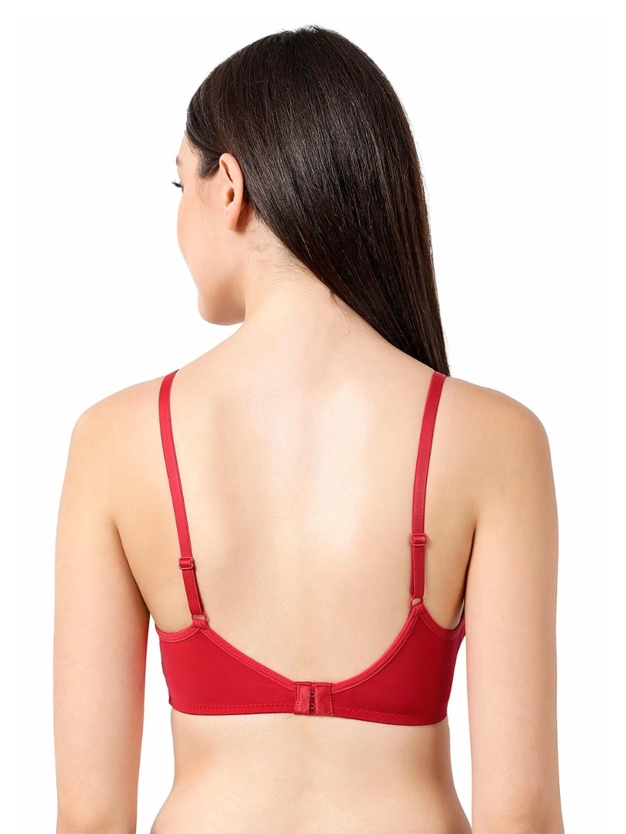 Susie Red Casual Padded Everyday Bra 7 Susie Red Casual Padded Everyday Bra - Image 5