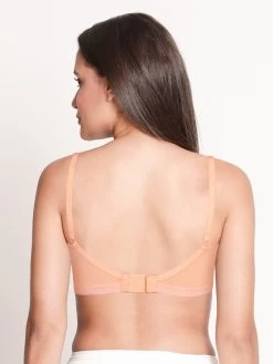 Susie Peach Skin Criss Cross Nursing Bra -Shyaway back 71 1