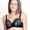 Susie Black Moulded Floral Lace Bra 2 Susie Black Moulded Floral Lace Bra -Shyaway cd015 black 01