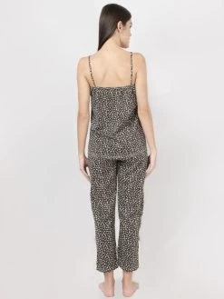 Susie Black Beauty Floral Printed Pyjama Set 9 Susie Black Beauty Floral Printed Pyjama Set -Shyaway cjn20015 blackbeauty 03