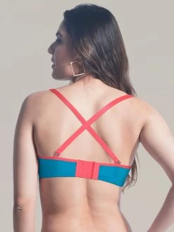 Shyaway Blue Underwired Everyday Bra -Shyaway cl905 blue 3