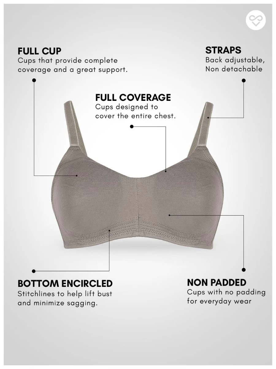 Susie Stormfront Grey Bottom Encircled Moulded Everyday Bra 5 Susie Stormfront Grey Bottom Encircled Moulded Everyday Bra - Image 3