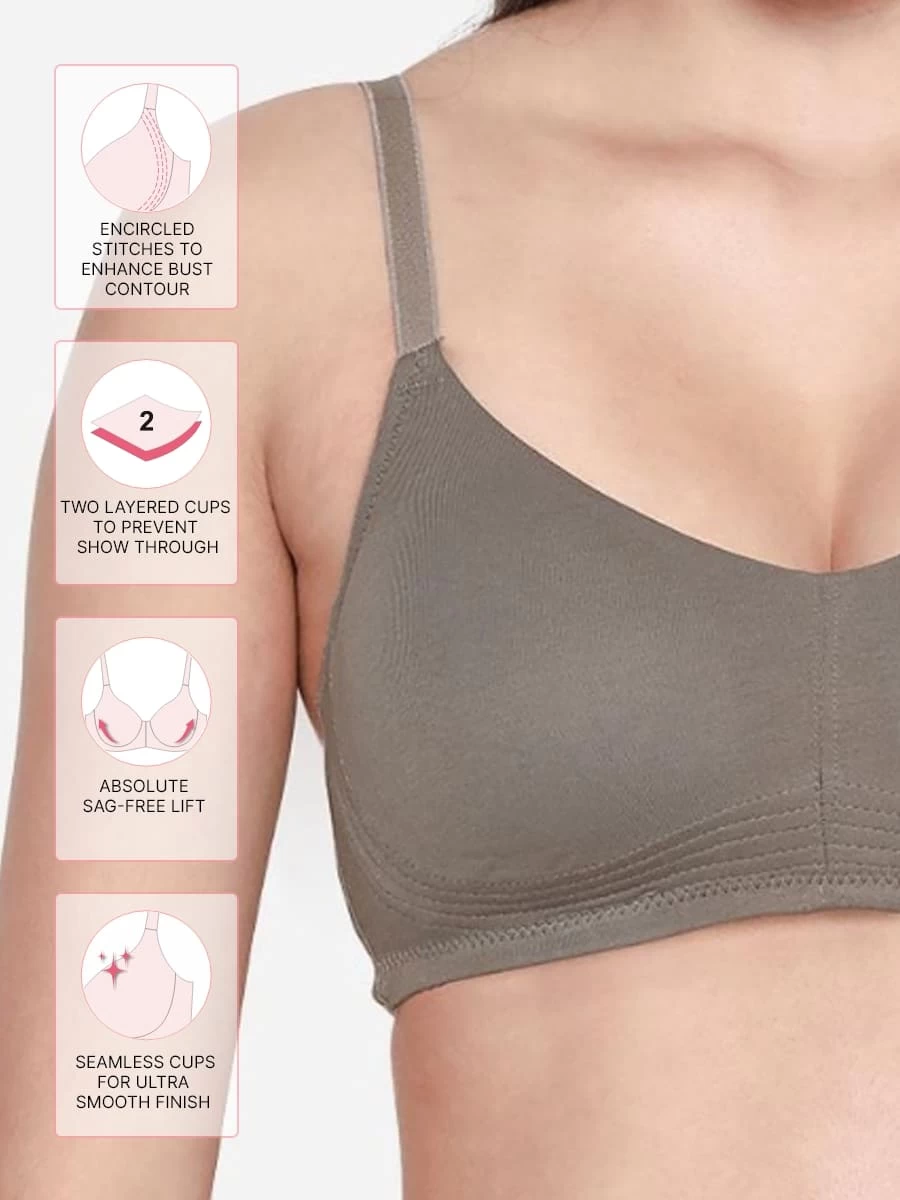 Susie Stormfront Grey Bottom Encircled Moulded Everyday Bra 4 Susie Stormfront Grey Bottom Encircled Moulded Everyday Bra - Image 2