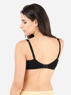 Susie Black Beauty Non Padded Everyday Side Support Bra 9 Susie Black Beauty Non Padded Everyday Side Support Bra -Shyaway di1007 blackbeauty back