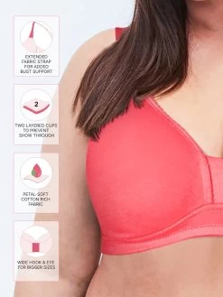 Susie Dubarry Orange Non Padded Moulded Plunge Bra 6 Susie Dubarry Orange Non Padded Moulded Plunge Bra -Shyaway dip1001 dubarry fea