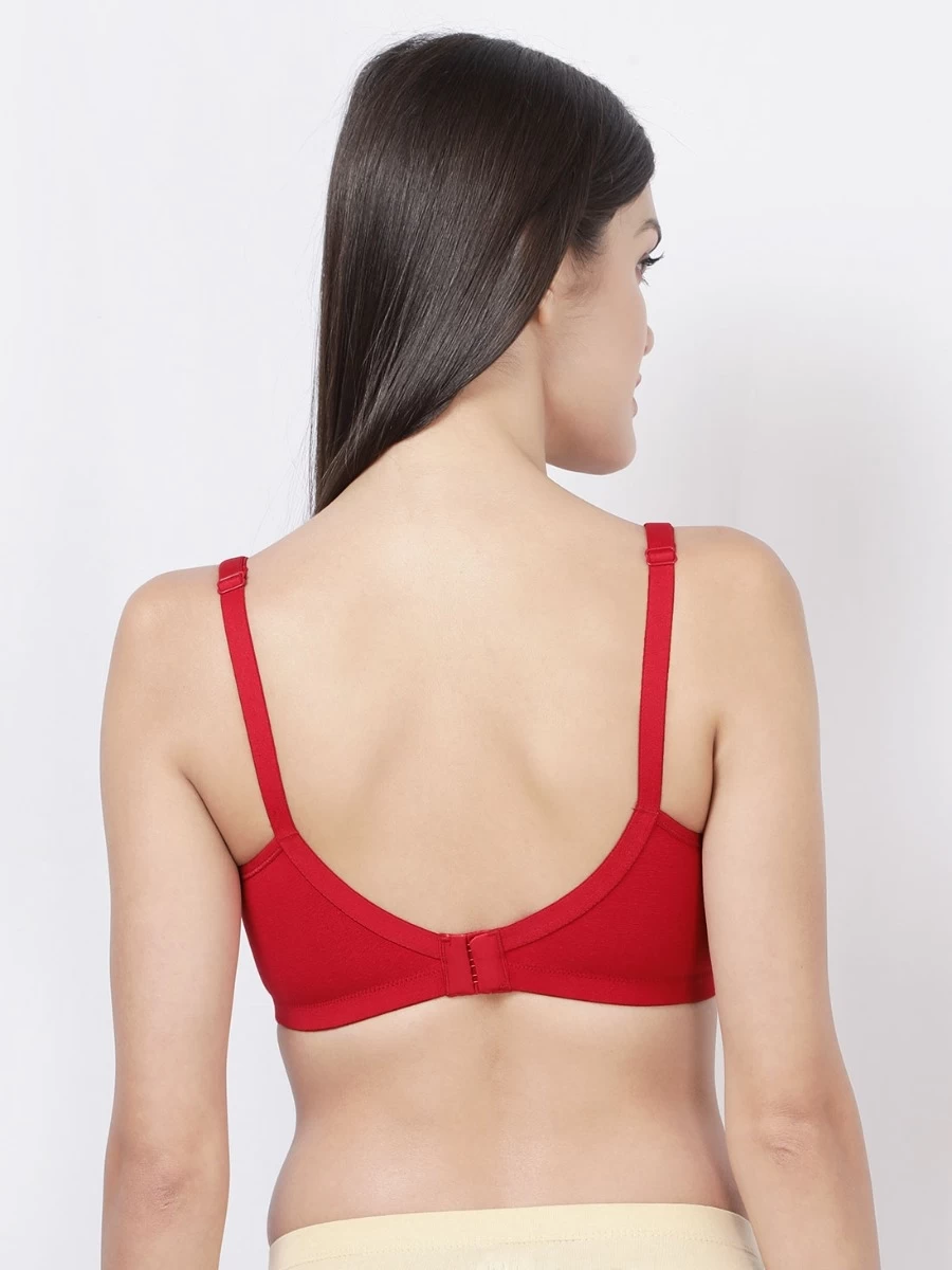 Susie Fiery Red Non Padded Everyday Plunge Bra 7 Susie Fiery Red Non Padded Everyday Plunge Bra - Image 5