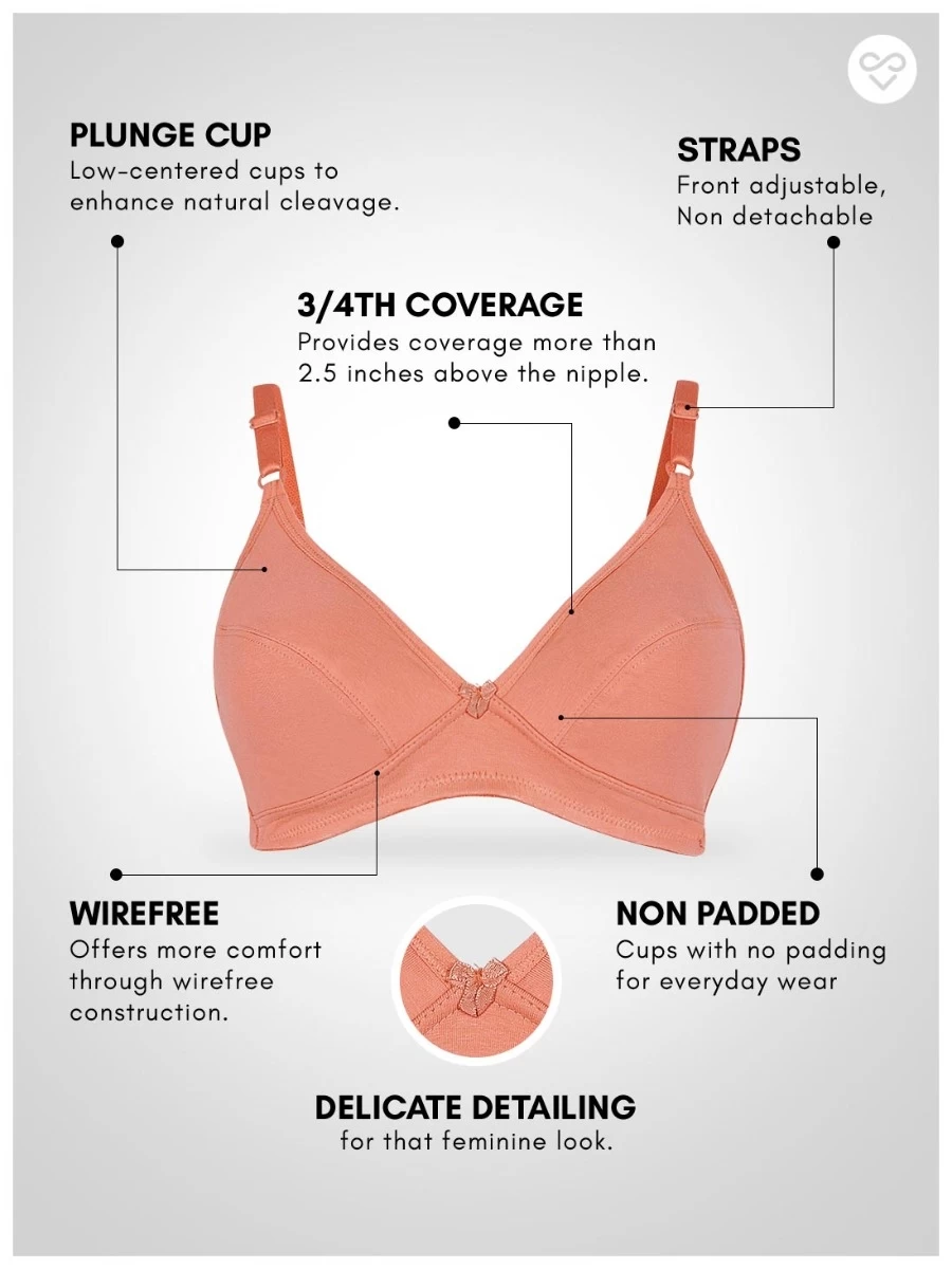 Susie Rose Dawn Non Padded Everyday Plunge Bra 4 Susie Rose Dawn Non Padded Everyday Plunge Bra - Image 2