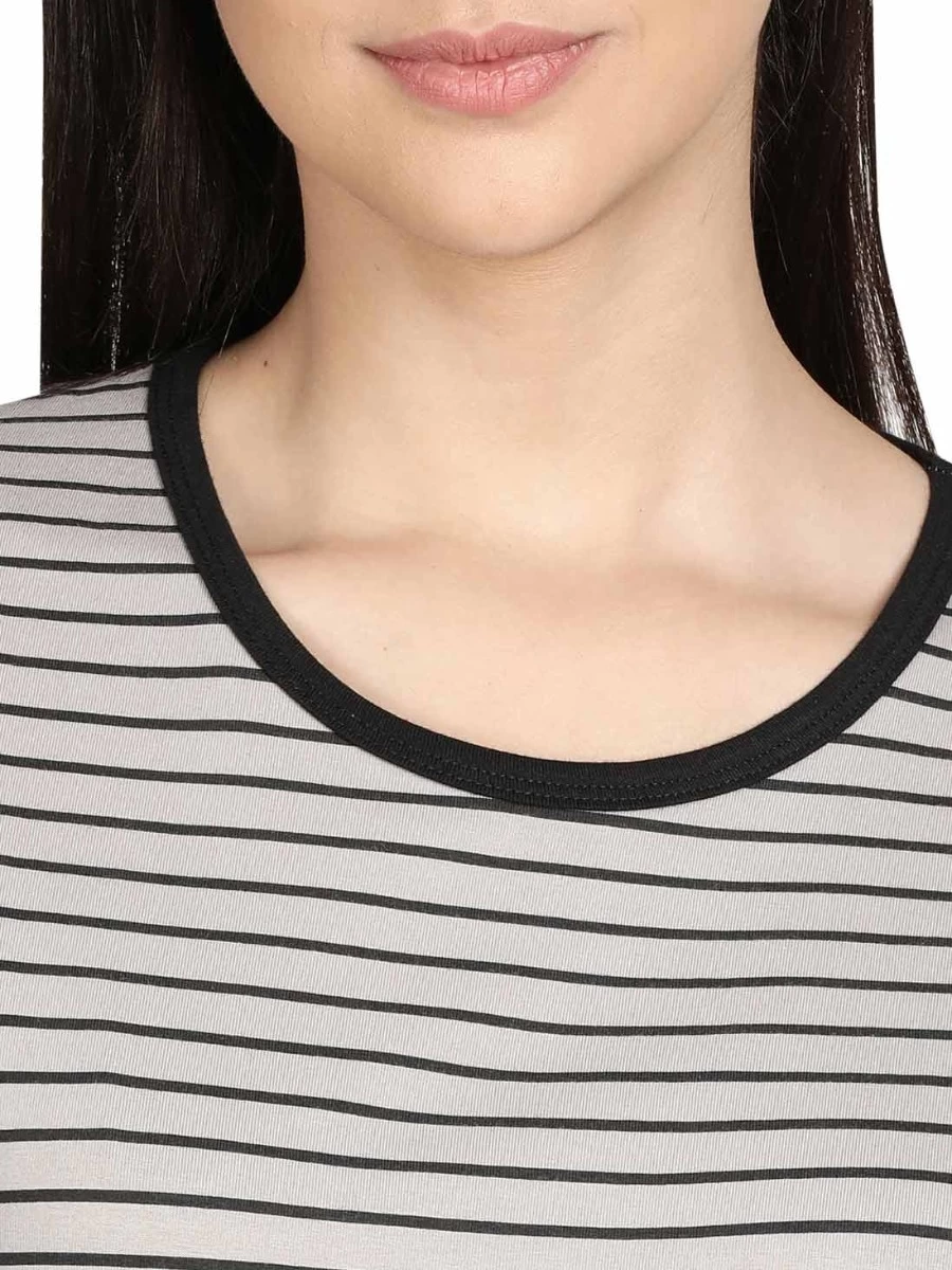 Shyaway Monument Grey Stripe Printed Pyjama Set 5 Shyaway Monument Grey Stripe Printed Pyjama Set - Image 3