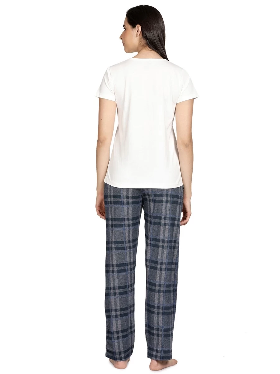 Shyaway White Navy Bearly Awake Pyjama Set 7 Shyaway White Navy Bearly Awake Pyjama Set - Image 5