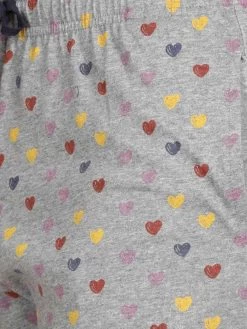 Shyaway Blue Grey More Self Love Pyjama Set -Shyaway dipj1007 bluegrey 4