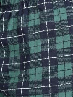 Shyaway Verdant Green Patch Pocket Checkered Shorts Set -Shyaway diss1003 verdantgreen 5