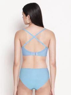 Susie AngelFalls Blue Non-Padded Bra Bikini Lingerie Set -Shyaway ef002 angelfallsblue lp001 angelfalls 03 1