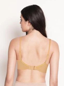 Susie Fenugreek Skin Wirefree M Frame Hi Support Minimizer Bra -Shyaway ef005 fenugreek 02